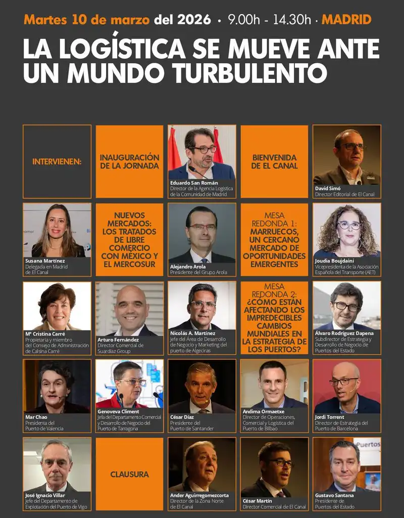 El Canal analizará en Madrid las implicaciones de un comercio en constante disrupción