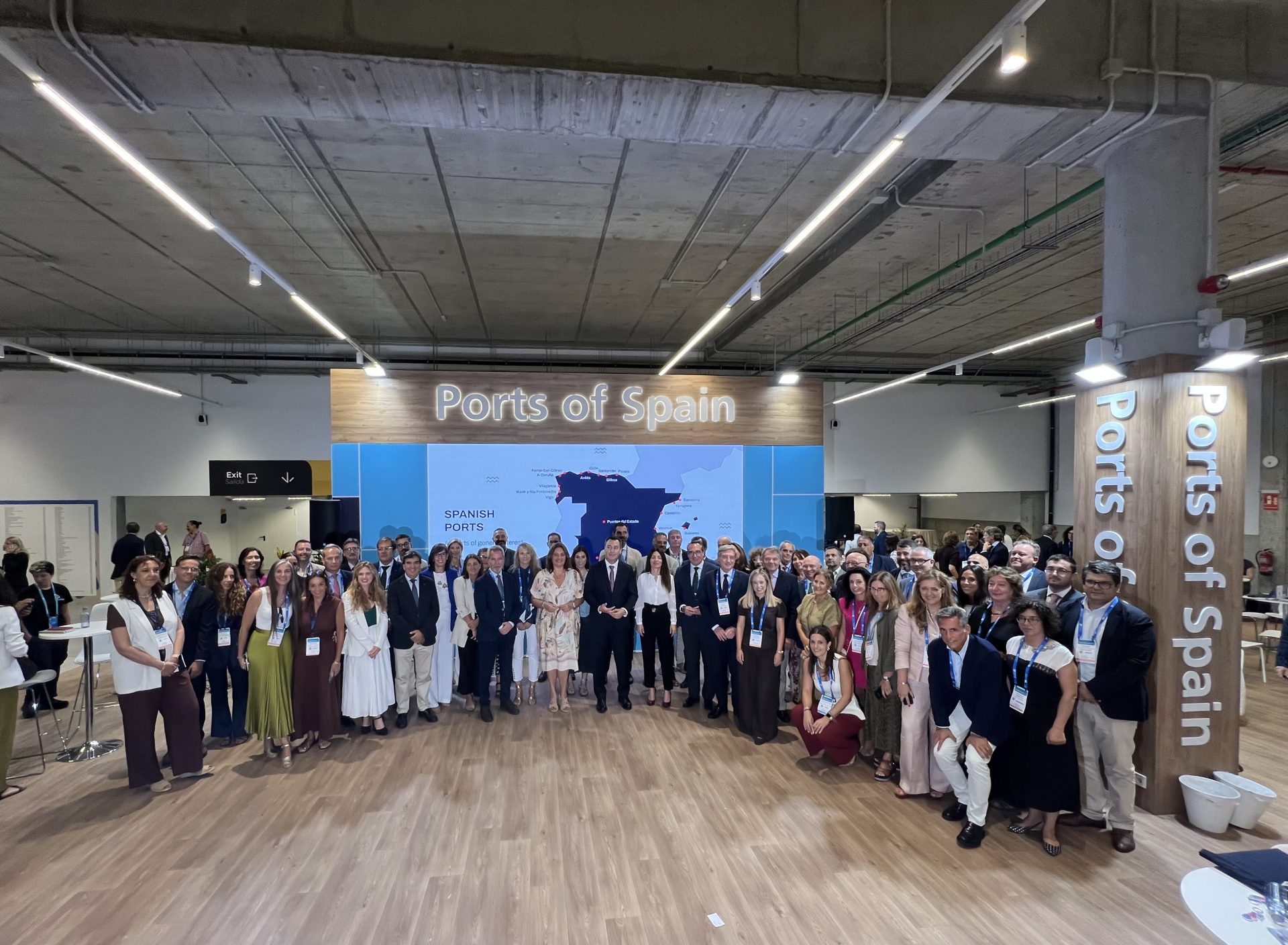 Equipos de las Autoridades Portuarias españolas participantes en Seatrade Cruise Med 2026
