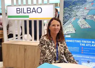 Cristina Ardeo, responsable de Desarrollo Comercial del Puerto de Bilbao, en Fruit Attraction 2026