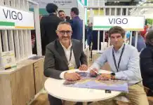 El puerto de Vigo superará las 300.000 toneladas de fruta este año David Castro, jefe de División de Gestión Comercial del Puerto de Vigo, en Fruit Attraction