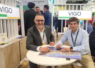 David Castro, jefe de División de Gestión Comercial del Puerto de Vigo, en Fruit Attraction