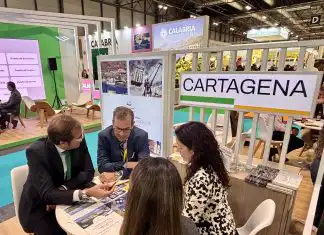 Representantes del Puerto de Cartagena durante Fruit Attraction 2026